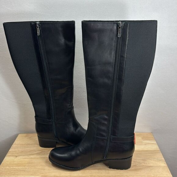 Easy Spirit Women's Chaza Tall Wide Calf Boots- Black- Size 8.5 M- NIB - Picture 4 of 8